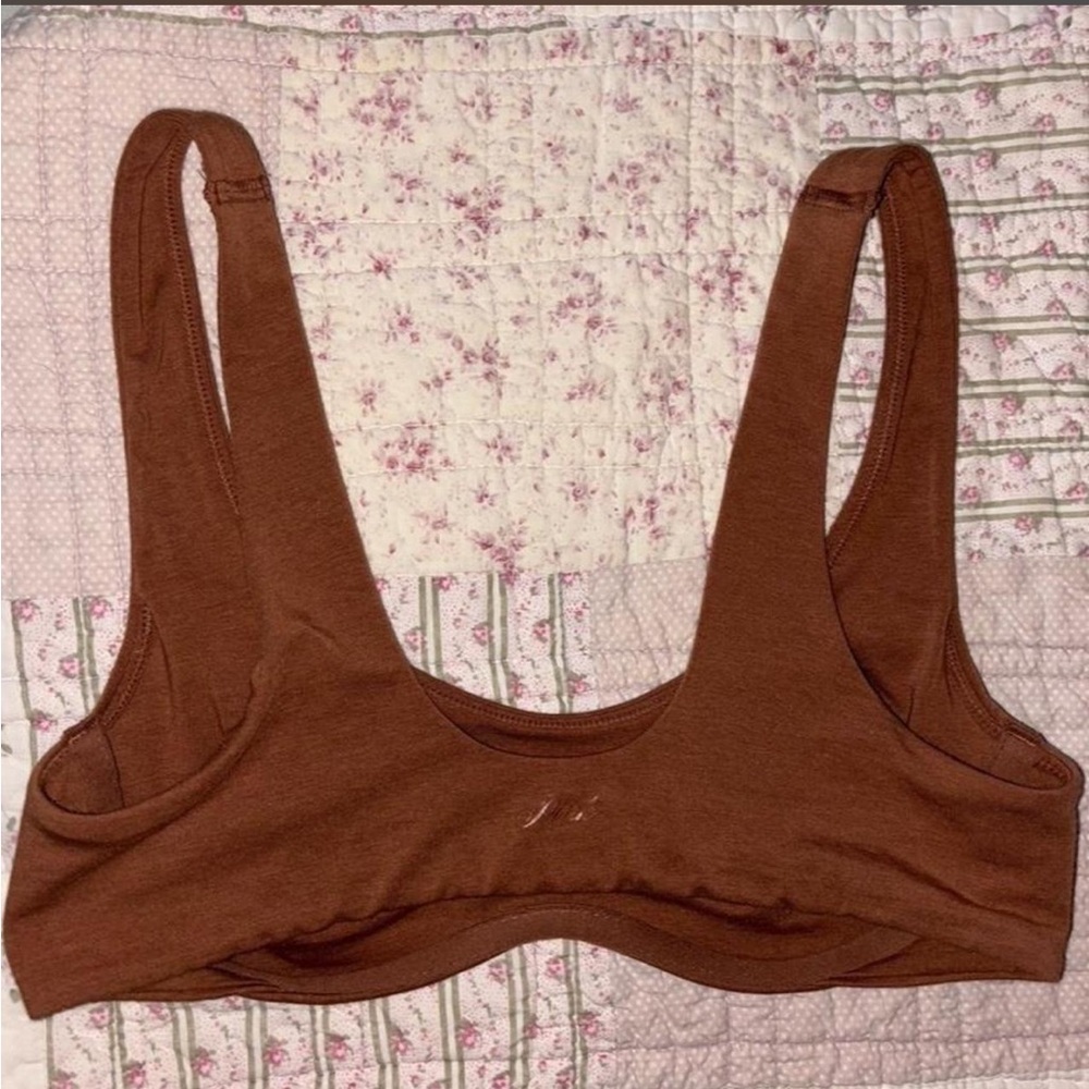 Victoria’s Secret Pink Base Cotton unlined Scoop Bra - Picture 3 of 4